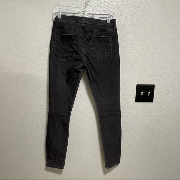 Hudson Nico Super Skinny MidRise Dark Purple Corduroy Pants Size 27 - Picture 8 of 8